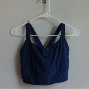 Teal athleta sports bra